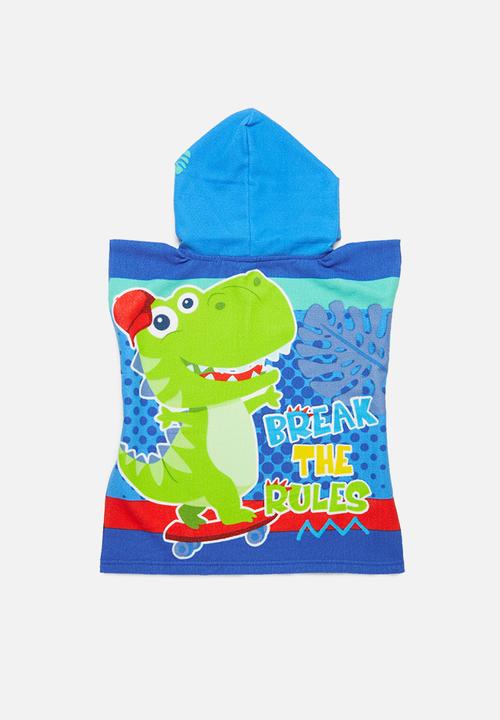 Character Group - Hooded towel - blue