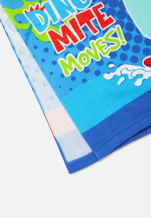 Character Group - Hooded towel - blue