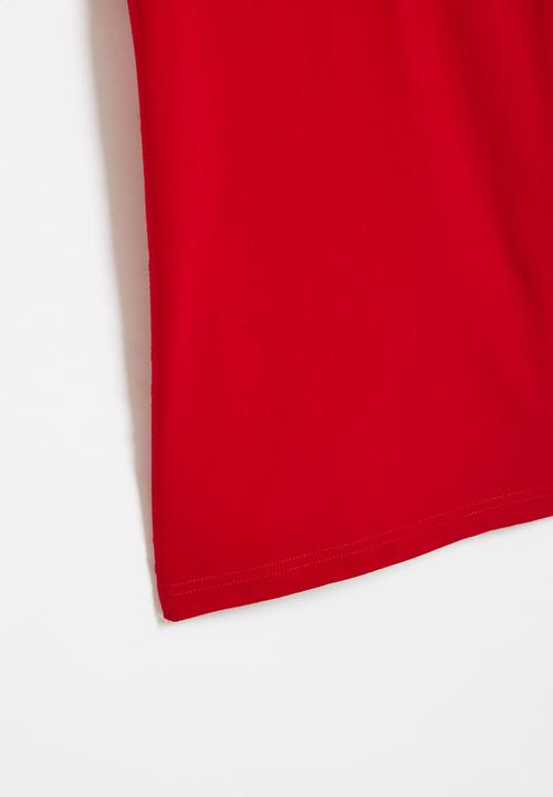 POLO - Boys austin short sleeve golfer - red