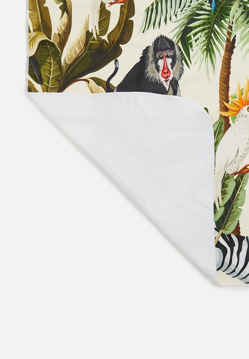 Bobums - Microfibre - towel 4 two - printed beach blanket - game reserve 