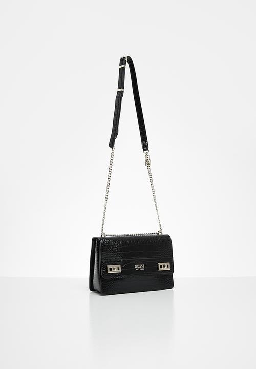 GUESS - Katey convertible xbody flap - black