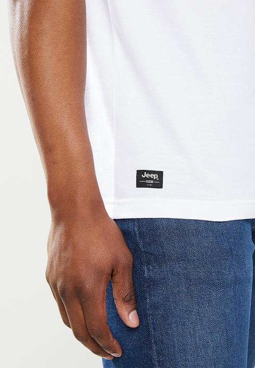 JEEP - Logo tee - white