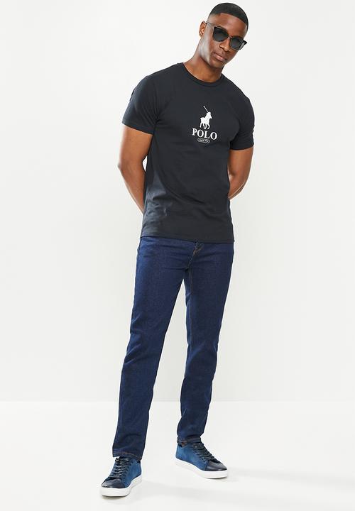 POLO - Steve short sleeve tee - navy