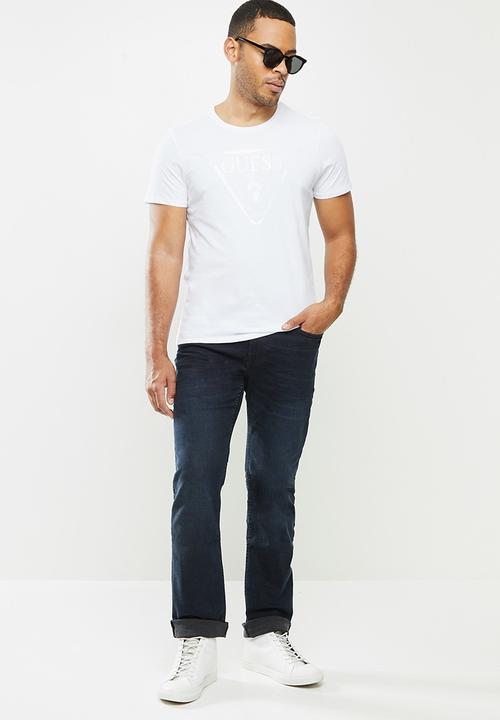 GUESS - Delta wash slim straight jeans - blue.
