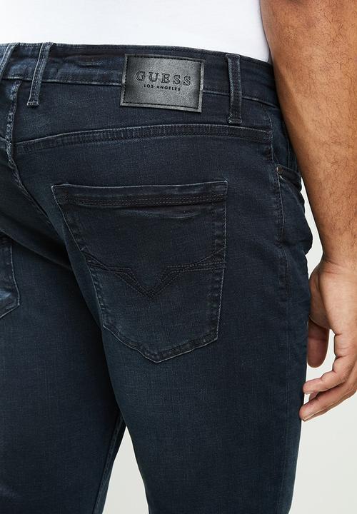 GUESS - Delta wash slim straight jeans - blue.