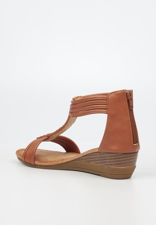 Butterfly Feet - Linah 2 wedge - tan