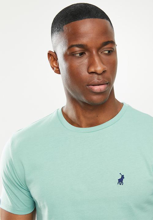 POLO - Mens lucas crew short sleeve tee - aqua