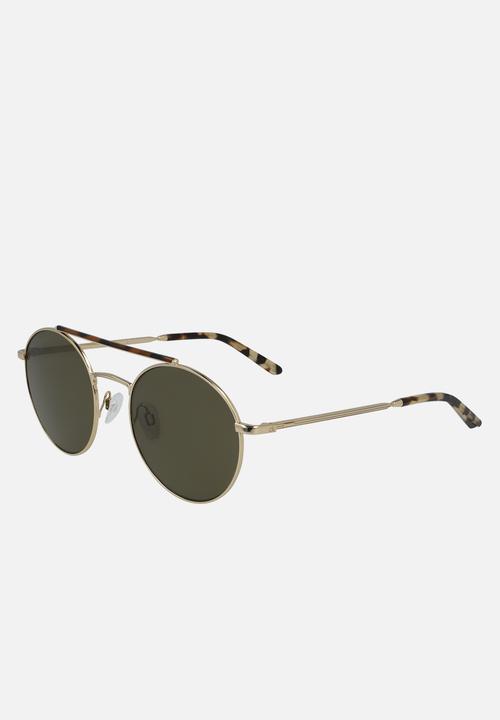 Calvin Klein - Calvin Klein Sun Round Sunglasses - Gold