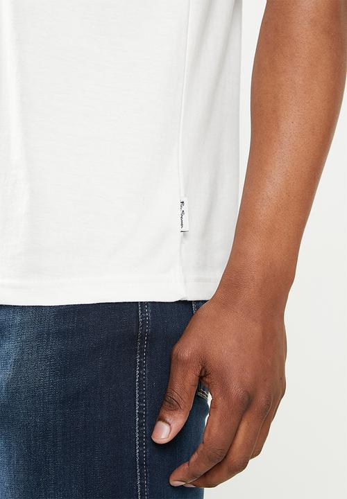 Ben Sherman - Uk sliced tee - ivory