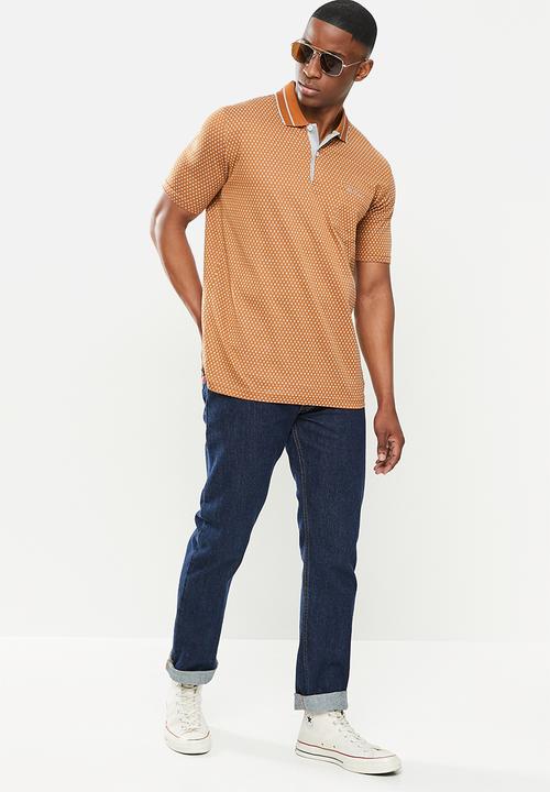 Ben Sherman - Mercerized golfer - camel