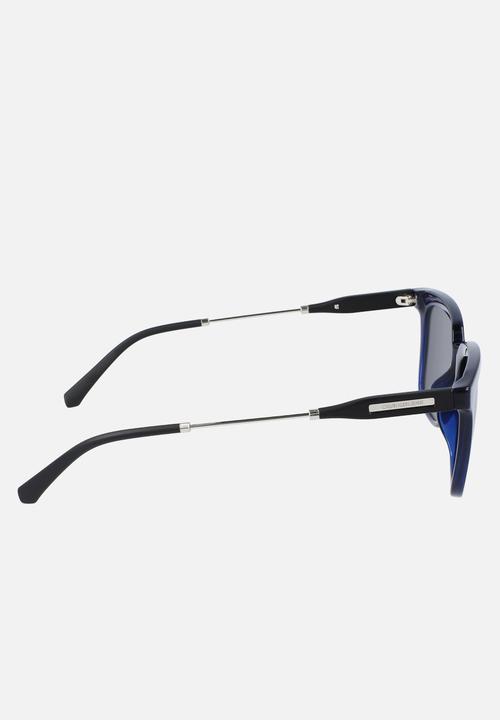 DNU Calvin Klein Jeans Sun - Calvin Klein jeans wayfarer style sunglasses - dark blue