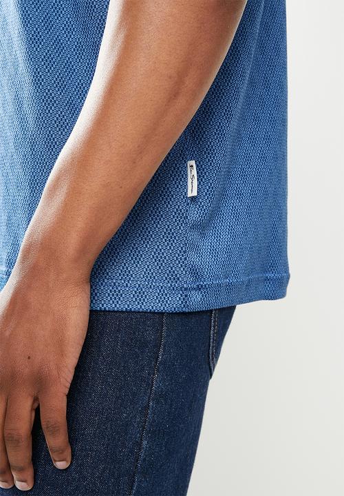 Ben Sherman - Mercerized golfer - blue royal