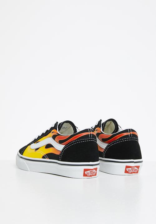 Vans - Uy old skool - (flame) black/true white
