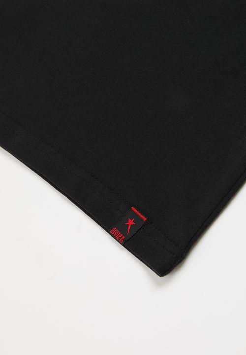 SOVIET - B sparks boys short sleeve logo tee - black