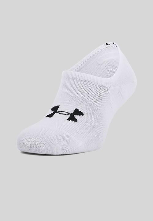Under Armour - Ua core ultra low 3-pack - white