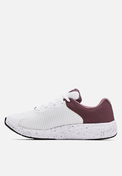 Under Armour - Ua w charged pursuit2bl spkl - white/ash plum/white