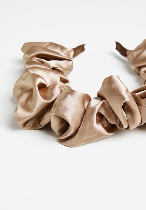 Superbalist - Ruched aliceband - dusty pink