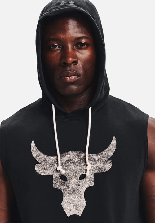 Under Armour - UA Project Rock Terry sl hd- black