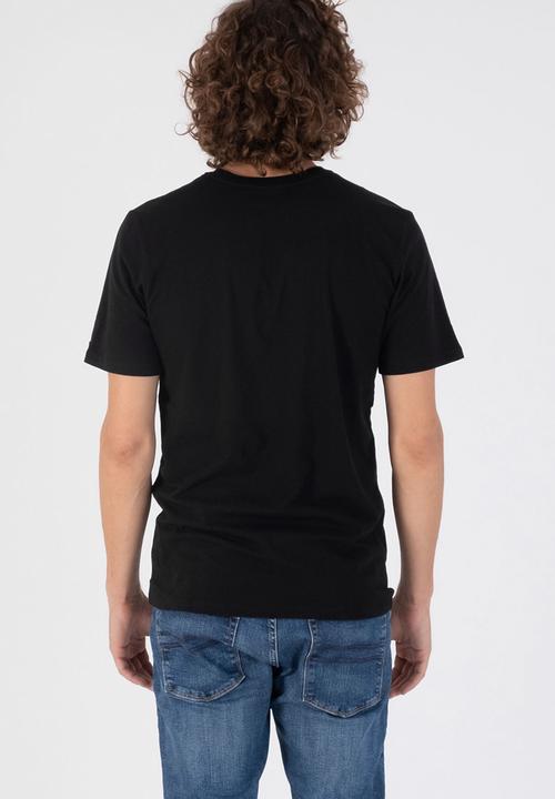 Hurley - Evd wsh oao boxed gradient short sleeve - black
