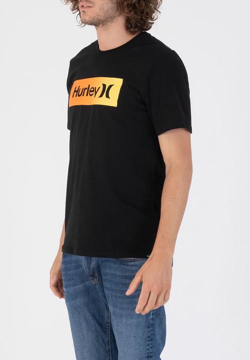 Hurley - Evd wsh oao boxed gradient short sleeve - black
