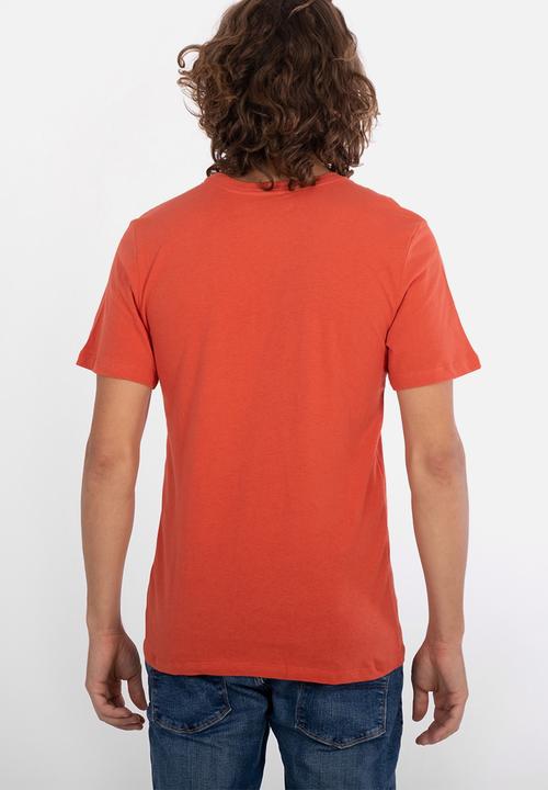 Hurley - Evd wsh oao solid short sleeve - orange 