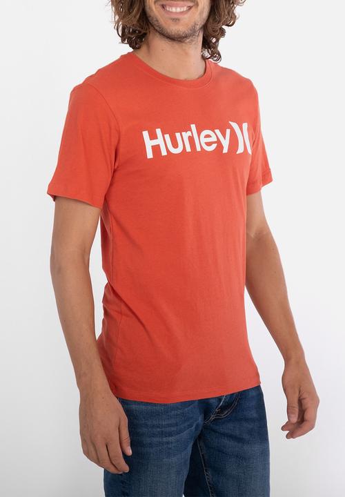 Hurley - Evd wsh oao solid short sleeve - orange 