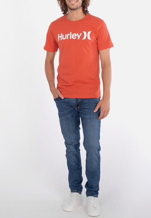 Hurley - Evd wsh oao solid short sleeve - orange 
