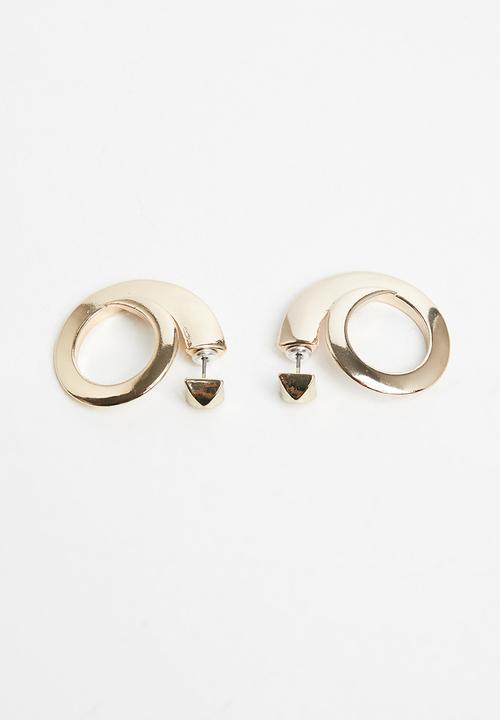 Superbalist - Aurora hoop earrings - gold