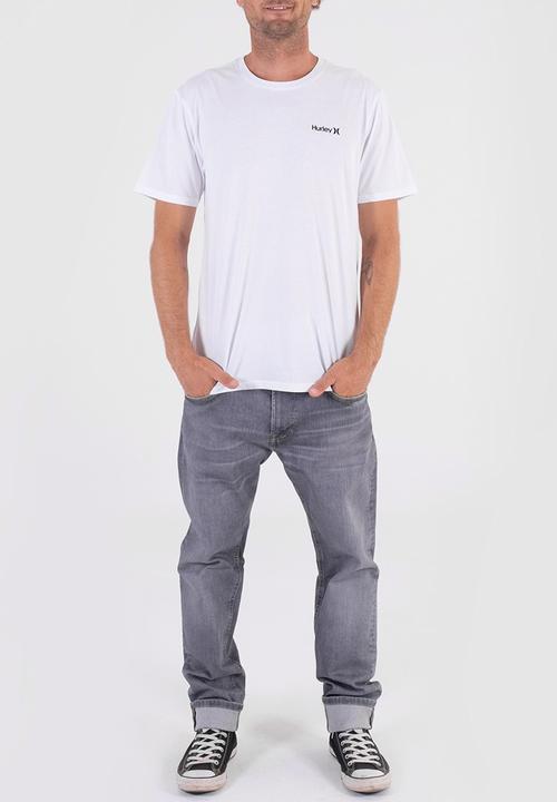 Hurley - Evd wsh small oao solid tee - white