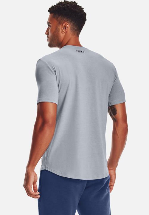 Under Armour - UA Project Rock bsr ss- grey-melange