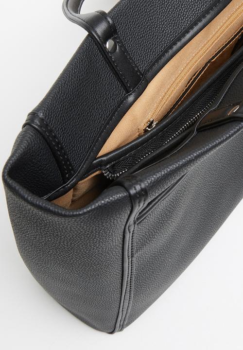 POLO - Polo lyon casual tote - black