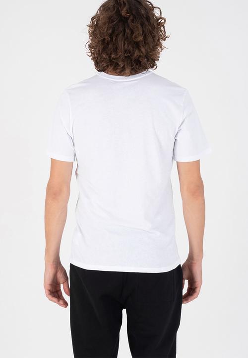 Hurley - Evd wsh fastlane camo short sleeve - white