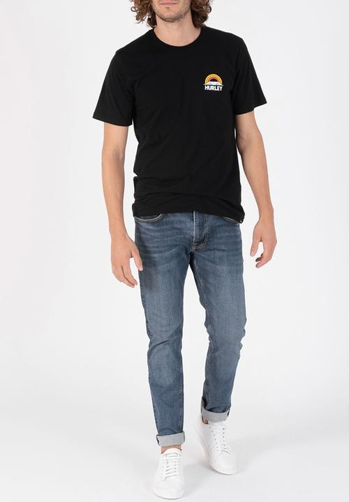 Hurley - Evd wsh a frame short sleeve - black