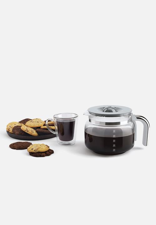 smeg - Drip filter coffee machine - matt silver
