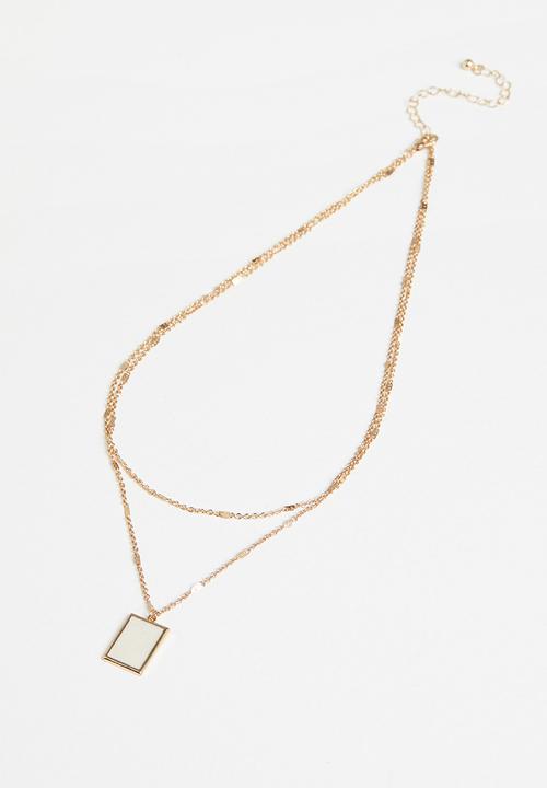Superbalist - Siri layered necklace - gold