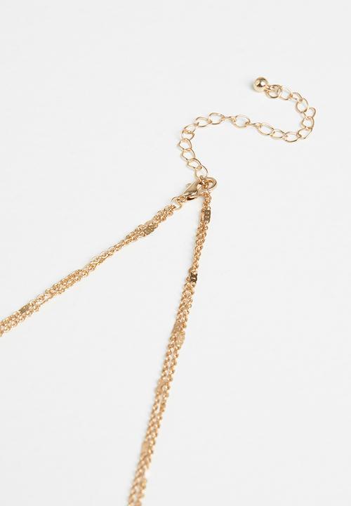 Superbalist - Siri layered necklace - gold