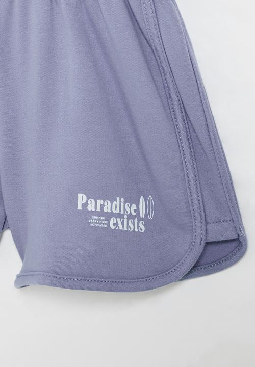 Superbalist - Fleece short - blue