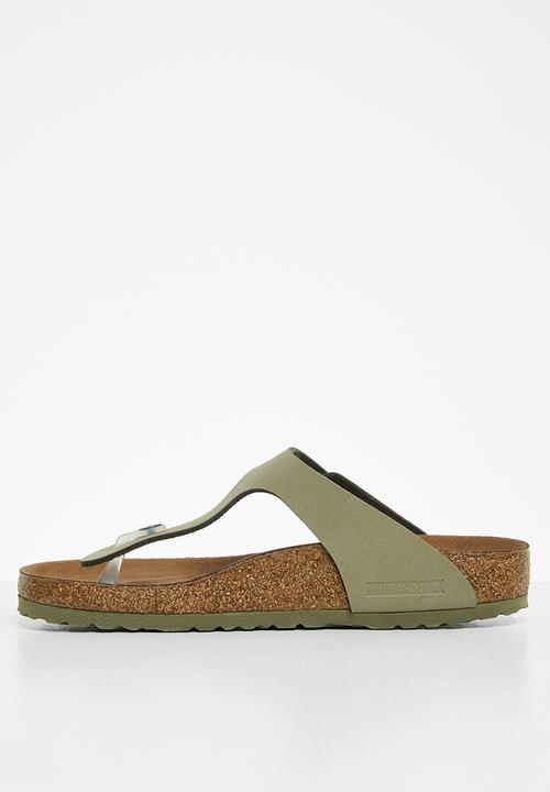 Birkenstock - Gizeh birko-flor regular - faded khaki