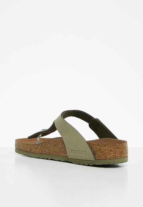 Birkenstock - Gizeh birko-flor regular - faded khaki