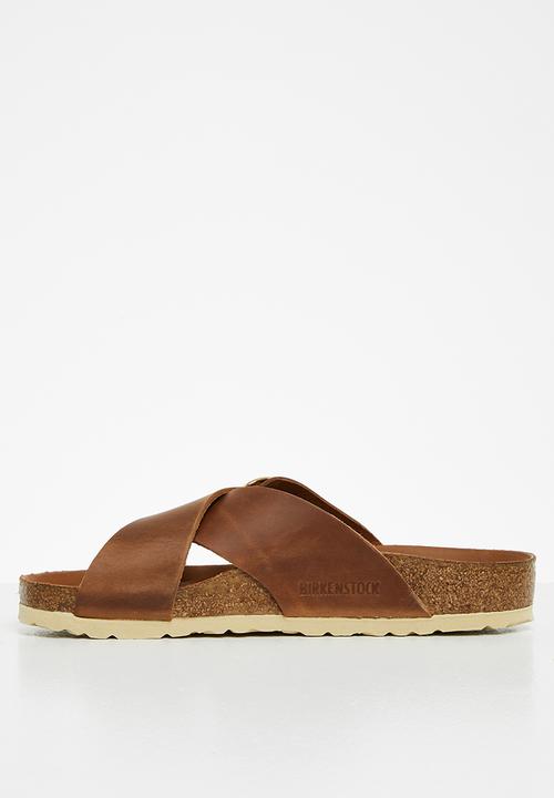Birkenstock - Siena big buckle oiled leather regular - cognac