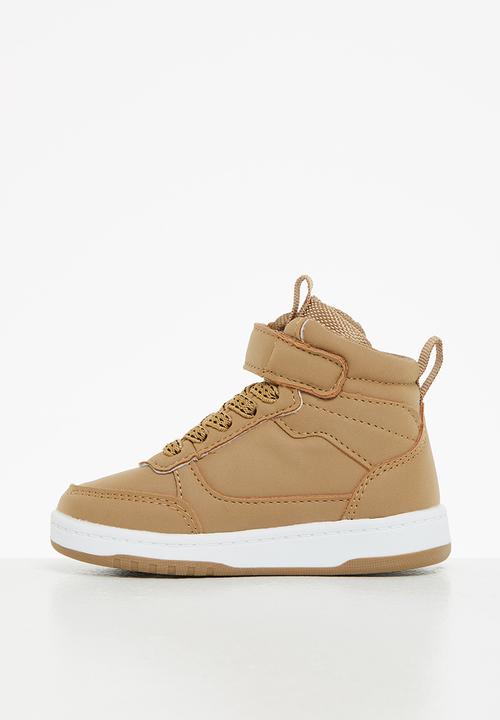 Aca Joe - Pre-boys high top sneakers - tan