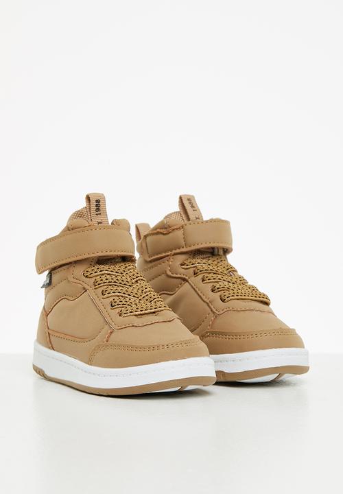 Aca Joe - Pre-boys high top sneakers - tan
