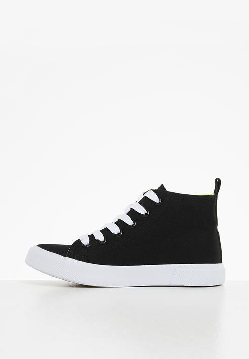 Aca Joe - Boys aca joe high top sneakers - black