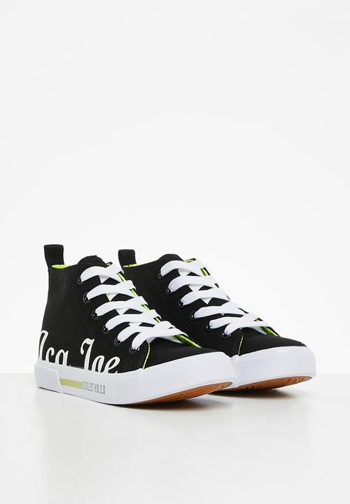 Aca Joe - Boys aca joe high top sneakers - black