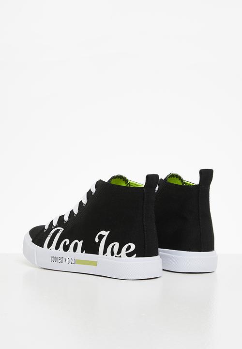 Aca Joe - Boys aca joe high top sneakers - black