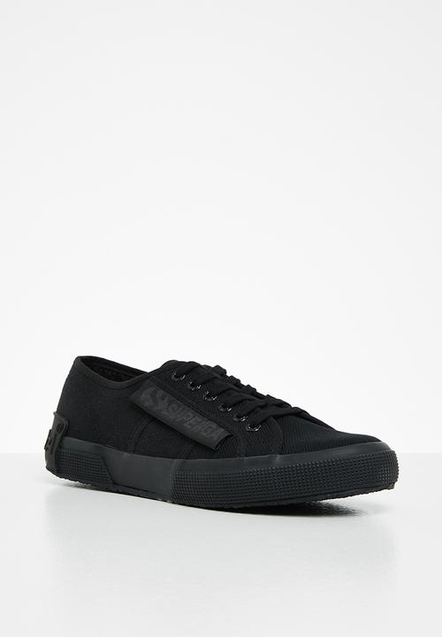 SUPERGA - 2750 loud 2750 big rubber patch - 997 total black