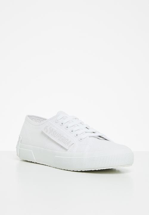 SUPERGA - 2750 loud 2750 big rubber patch - c42 total white