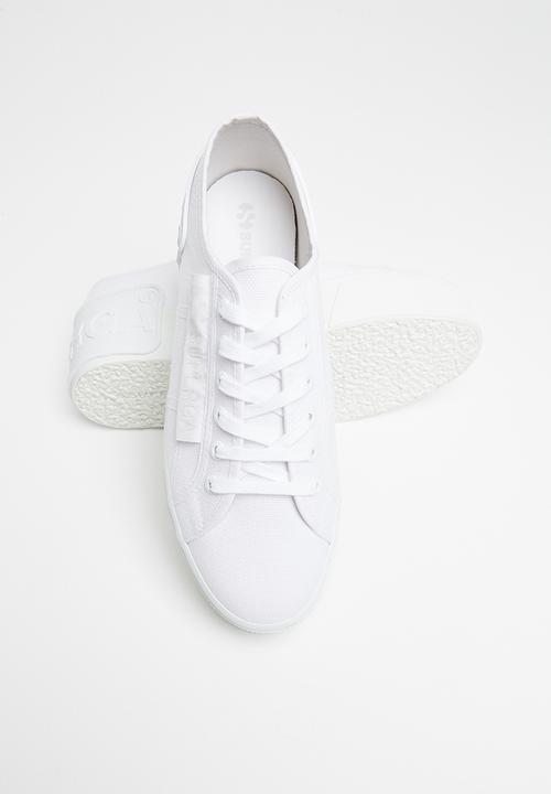 SUPERGA - 2790 loud platform big rubber patch - c42 total white