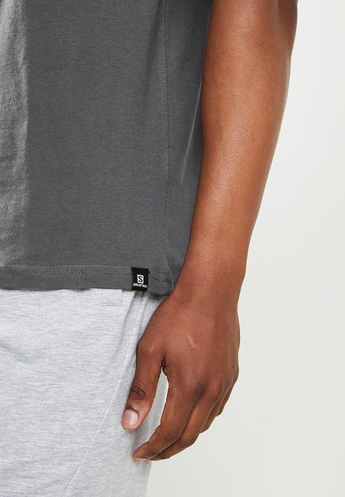 Salomon - Joe short sleeve tee m - grey
