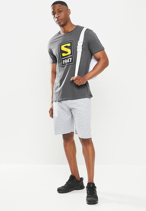 Salomon - Joe short sleeve tee m - grey